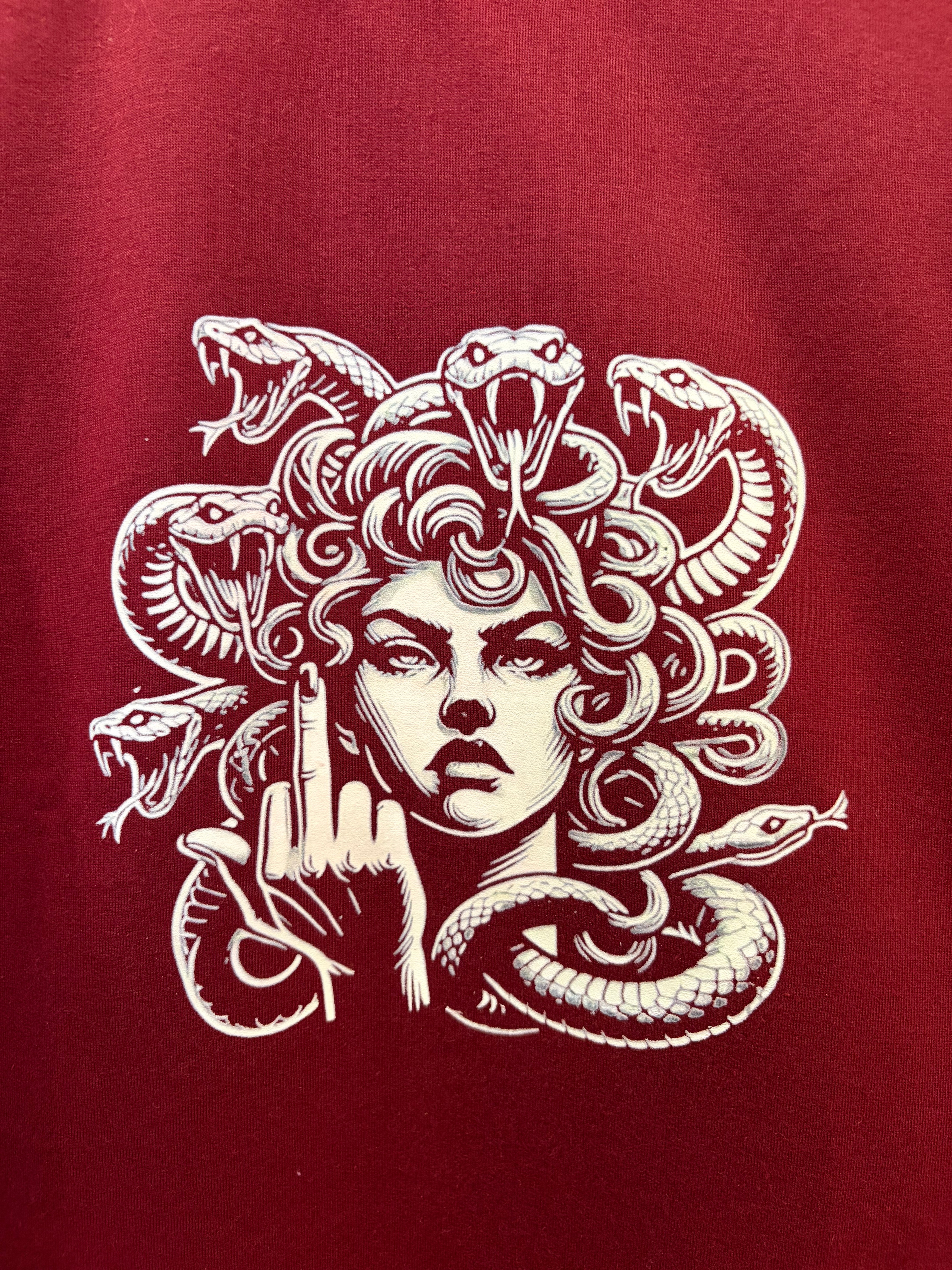 Medusa Graphic Oversized T-Shirt | Streetwear Tee