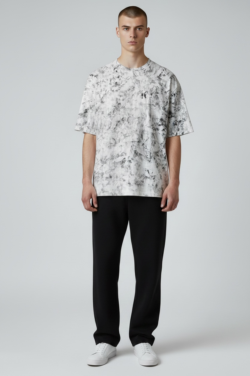 Acid Wash Oversized T-Shirt | Minimal Design Maximum Impact