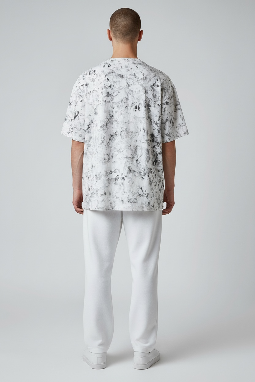 Acid Wash Oversized T-Shirt | Minimal Design Maximum Impact