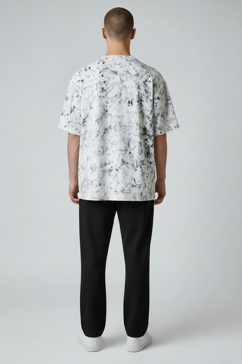 Acid Wash Oversized T-Shirt | Minimal Design Maximum Impact